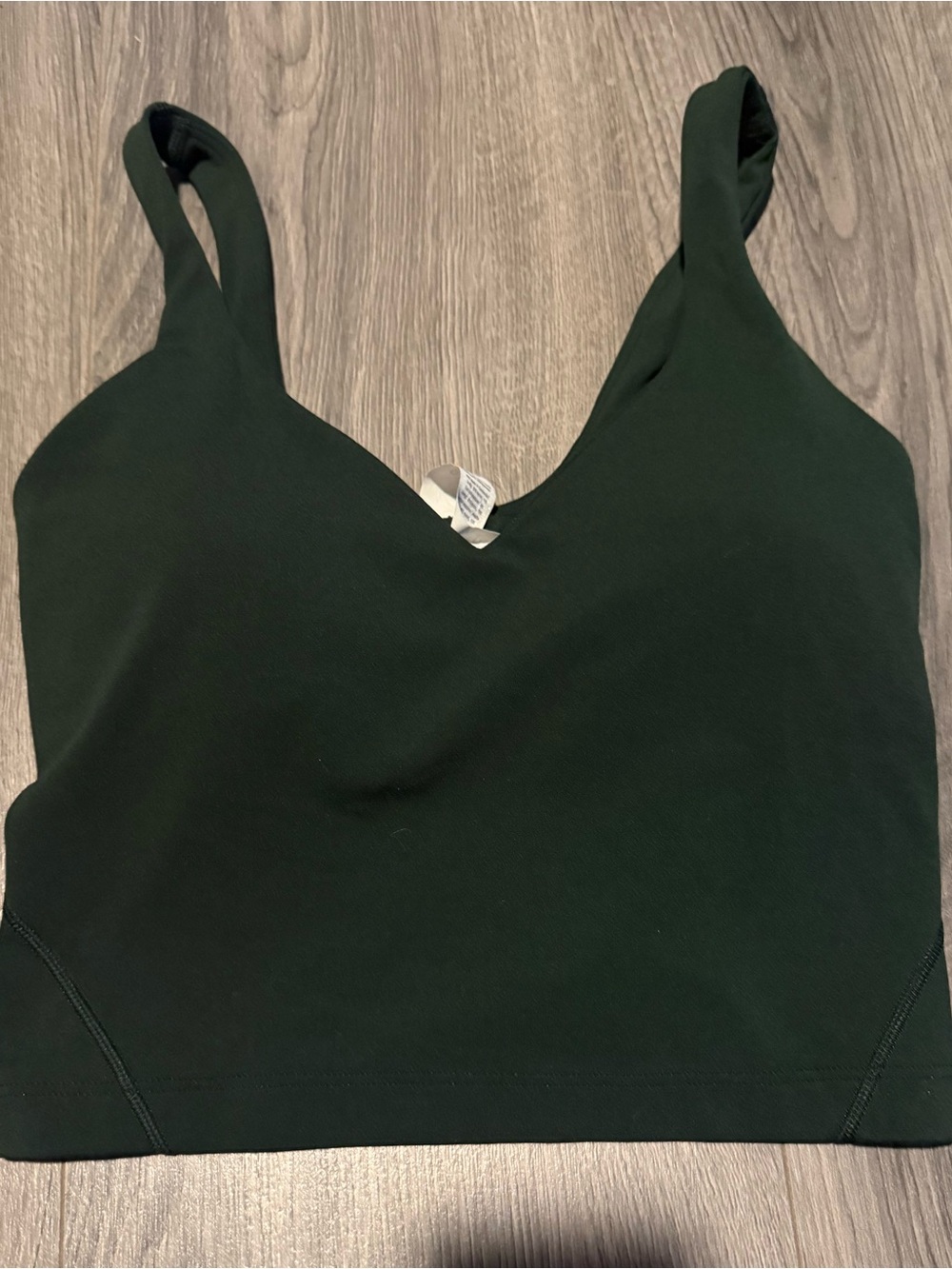 lululemon athletica Dark Green Align Tank Top A/B cup